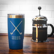 Field Hockey 20 oz. Double Insulated Tumbler - Crossed Sticks Icon