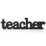 Teacher Wood Words Ready to Autograph