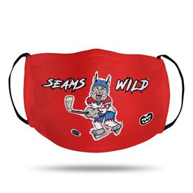 Seams Wild Hockey Face Mask - Bobby Ice