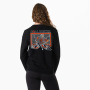 Hockey Crewneck Sweatshirt - Goal Buster (Back Design)
