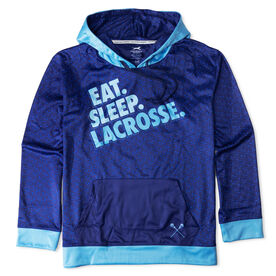 Guys Lacrosse Gameday Hoodie - Eat Sleep Lacrosse