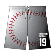 Custom Team Shorts - Baseball Game Time