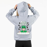 Hockey Hooded Sweatshirt - Pucky Charms (Back Design)