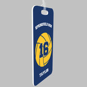 Volleyball Bag/Luggage Tag - Personalized Volleyball Team