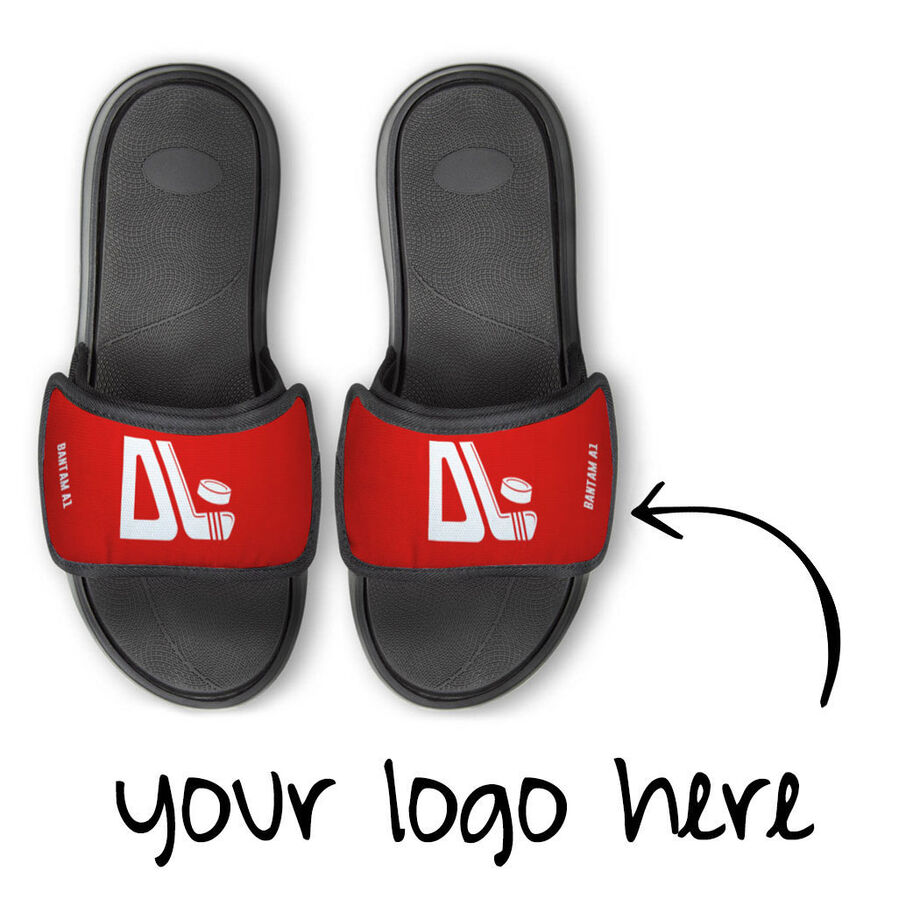 Personalized Repwell&reg; Slide Sandals - Your Logo