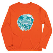 Pickleball Long Sleeve Performance Tee - Serve's Up