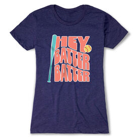 Softball Women's Everyday Tee - Hey Batter Batter