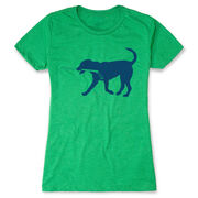 Hockey Women's Everyday Tee - Rocky The Hockey Dog