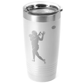 Football 20 oz. Double Insulated Tumbler - Receiver