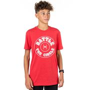 Wrestling T-Shirt Short Sleeve - Battle In Circle