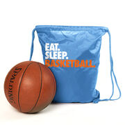 Basketball Drawstring Backpack Eat. Sleep. Basketball.