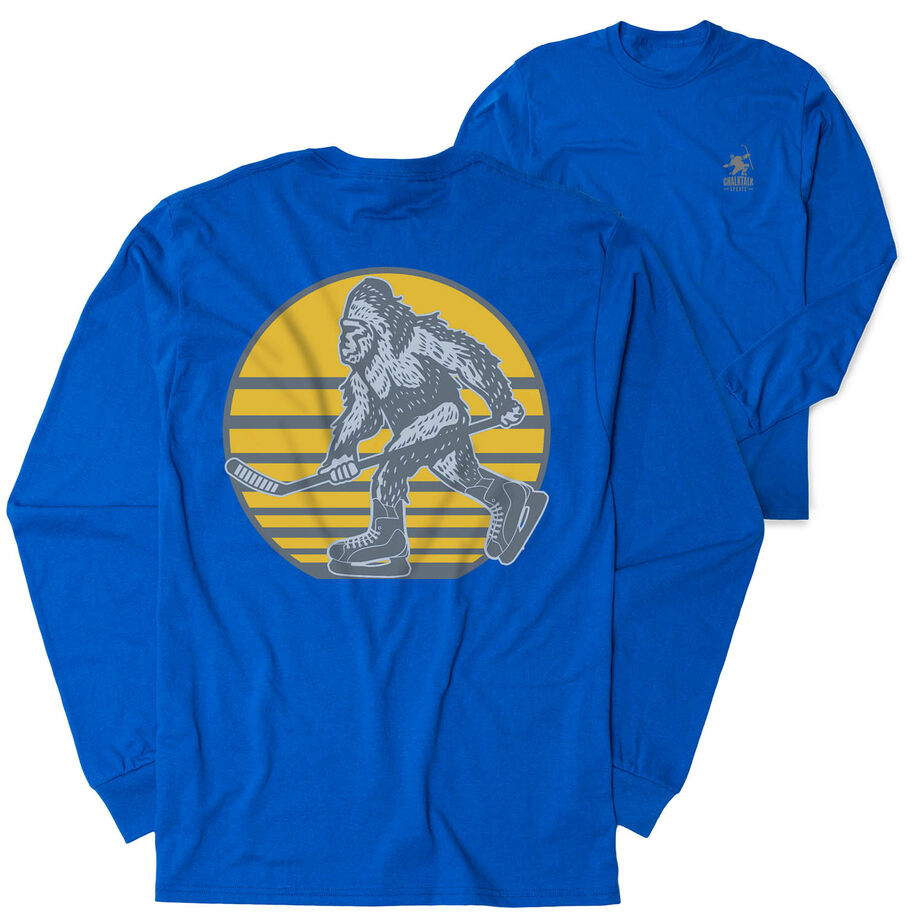 Hockey Tshirt Long Sleeve - BigSkate (Back Design)