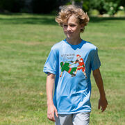 Guys Lacrosse Short Sleeve Performance Tee - Checking It Twice Lacrosse