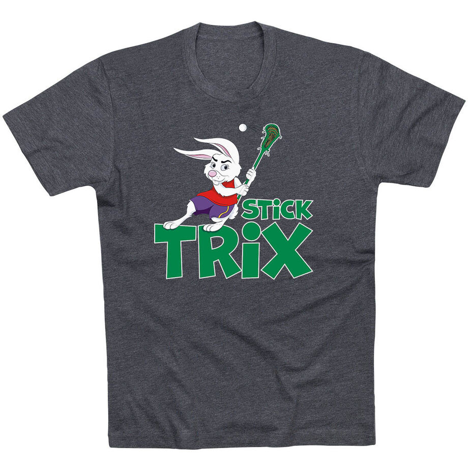 Guys Lacrosse Short Sleeve T-Shirt - Stick Tricks