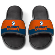 Soccer Repwell&reg; Slide Sandals - Team Name Colorblock