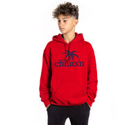 Lacrosse Hooded Sweatshirt - Just Chillax'n