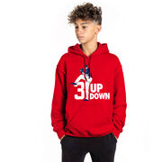 Baseball Hooded Sweatshirt - 3 Up 3 Down