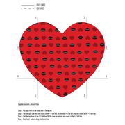 Pucker Up Hockey Valentine's Day Card