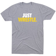 Wrestling Tshirt Short Sleeve Just Wrestle