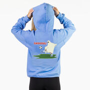 Soccer Hooded Sweatshirt - Soccer Ghoul (Back Design)