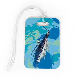 Fly Fishing Bag/Luggage Tag - Watercolor Clouser