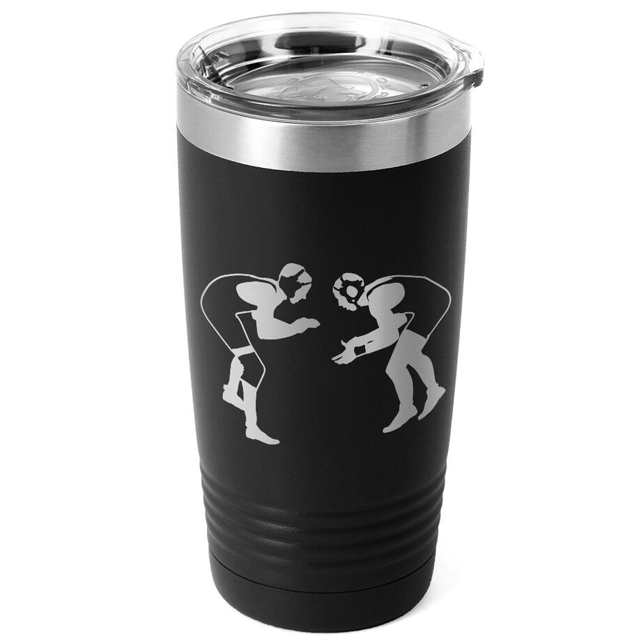 Wrestling 20 oz. Double Insulated Tumbler - Silhouettes