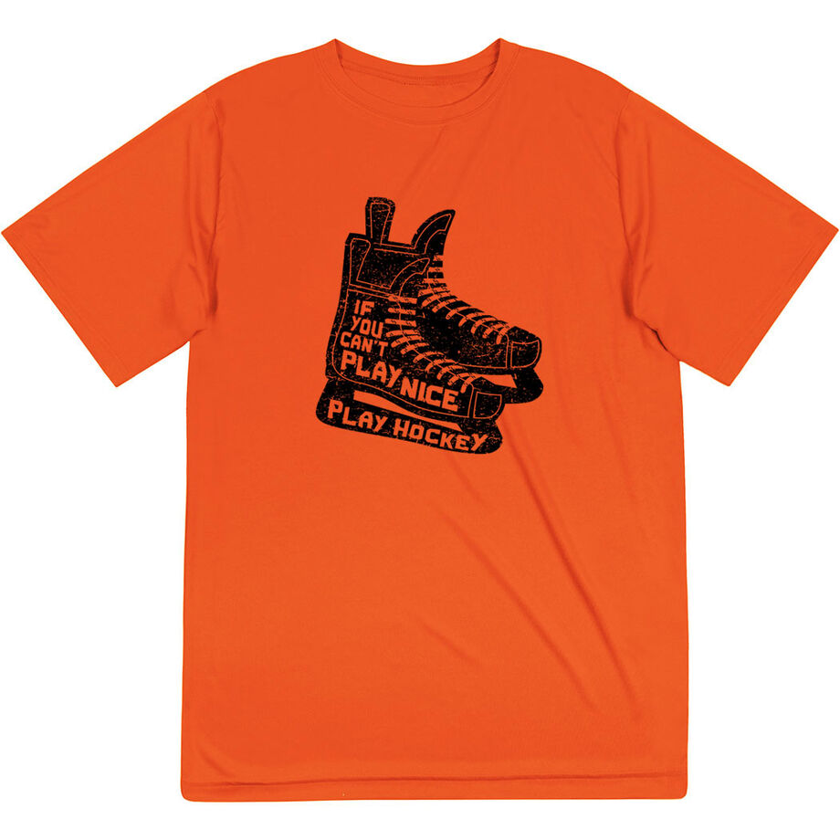 Hockey Short Sleeve Performance Tee - Play Hockey
