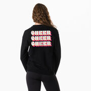 Cheerleading Crewneck Sweatshirt - Retro Cheer (Back Design)