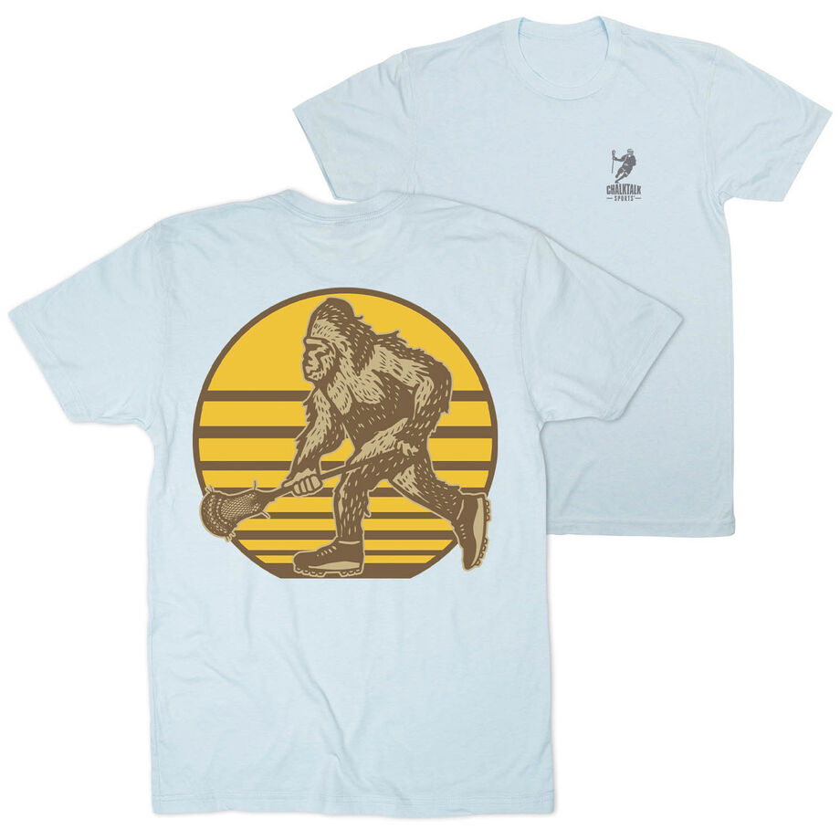 Guys Lacrosse Short Sleeve T-Shirt - BigFoot (Back Design)