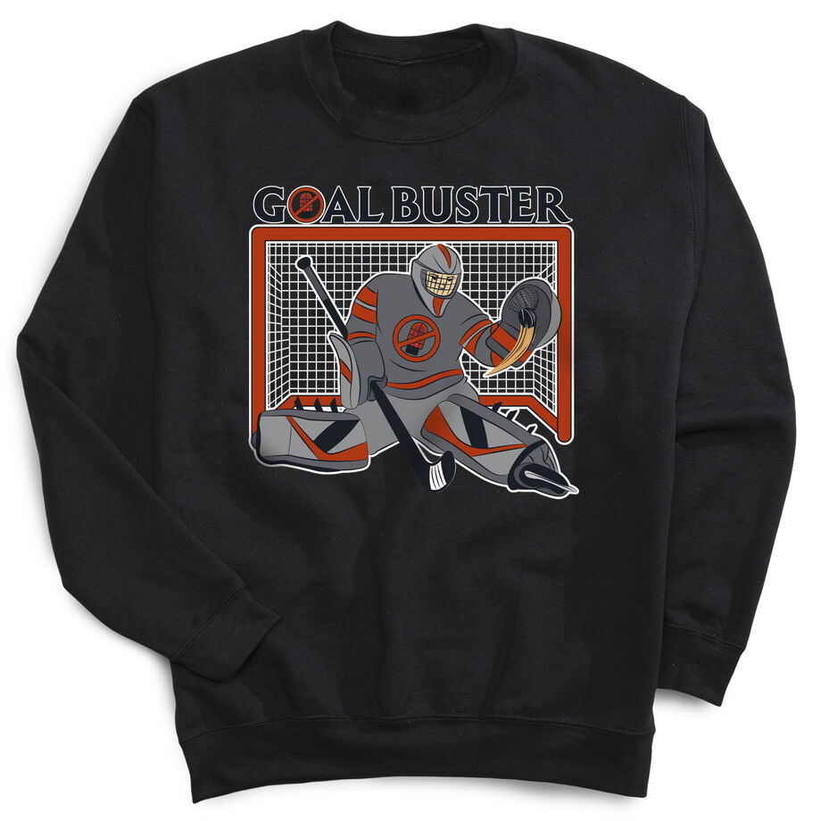 Hockey Crewneck Sweatshirt - Goal Buster