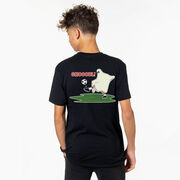Soccer Short Sleeve T-Shirt - Soccer Ghoul (Back Design)