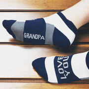 Socrates&reg; Woven Performance Sock - Grandpa