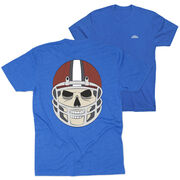 Football Short Sleeve T-Shirt - Game Face (Back Design)