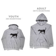 Hockey Hooded Sweatshirt - Howe the Hockey Dog