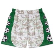 Soccer Beckett&trade; Shorts - Green Digital Camo