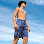Hockey Swim Trunks - Shark Attack