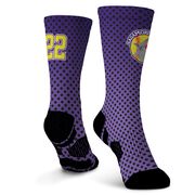 Custom Team Graphic Flex Mid-Calf Socks - Softball