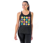 Softball Women's Everyday Tank Top - Softball Makes Me Happy