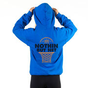 Basketball Hooded Sweatshirt - Nothing But Net (Back Design)