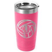 Volleyball 20 oz. Double Insulated Tumbler - Monogram Ball