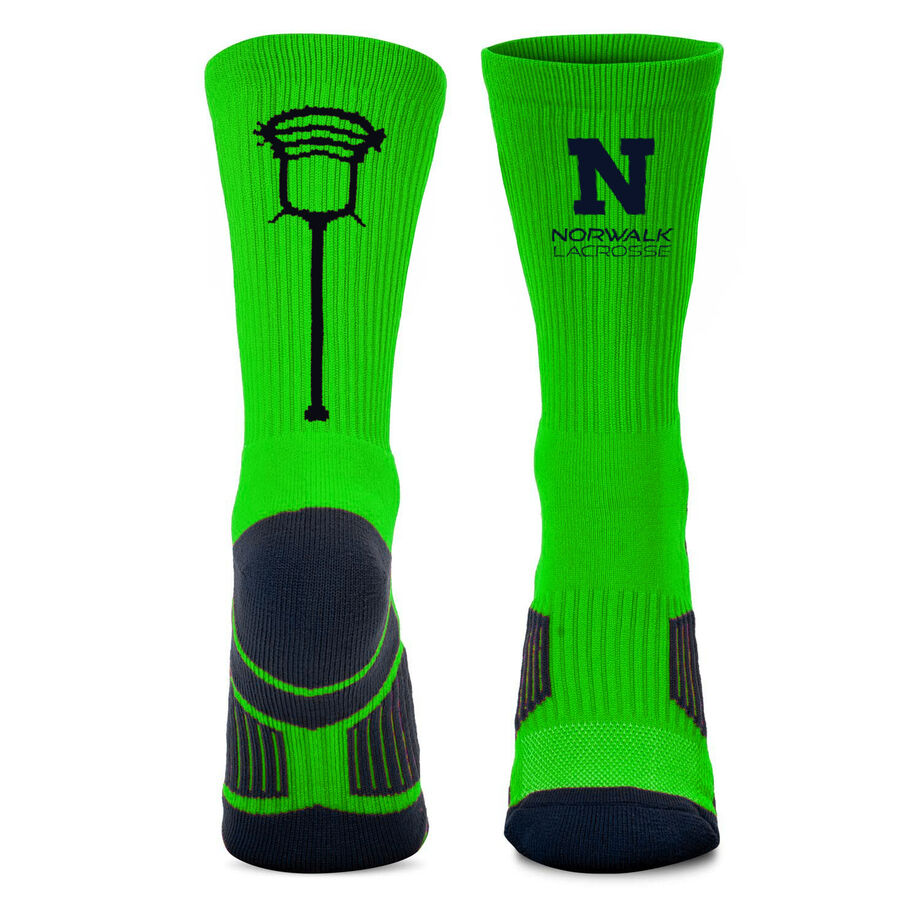 Lacrosse Mid-Calf Athletic Socks - Norwalk