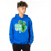 Baseball Hooded Sweatshirt - Feelin' Lucky Baseball
