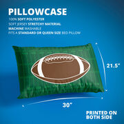 Football Pillowcase - Football Field