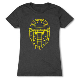 Hockey Women's Everyday Tee - Have An Ice Day Smiley Face