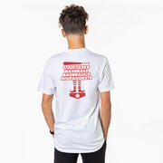 Baseball Short Sleeve T-Shirt - Baseball's My Favorite (Back Design)