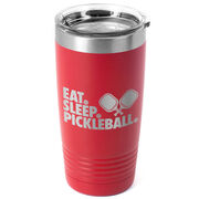 Pickleball 20 oz. Double Insulated Tumbler - Eat. Sleep. Pickleball.