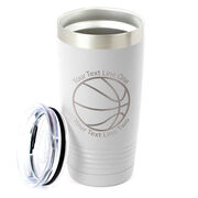 Basketball 20 oz. Double Insulated Tumbler - Icon