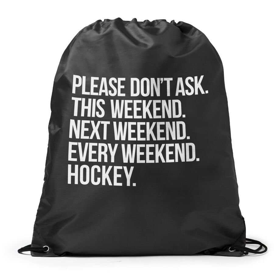 Hockey Drawstring Backpack - All Weekend Hockey