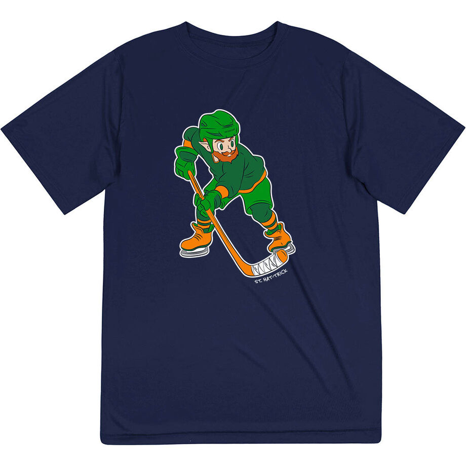Hockey Short Sleeve Performance Tee - St. Hat-Trick