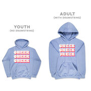 Cheerleading Hooded Sweatshirt - Retro Cheer